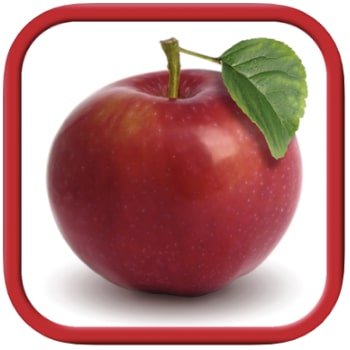 Fruits and Vegetables for kids app logo